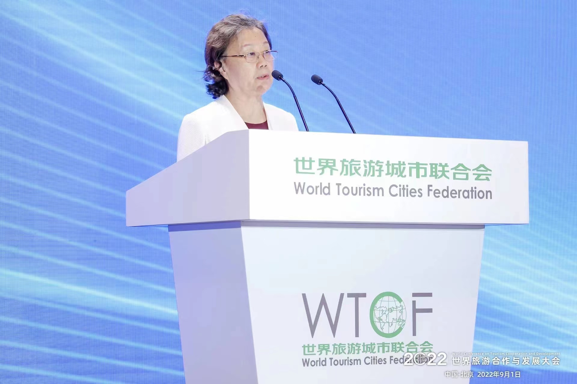 原国家旅游局副局长、世界旅游城市联合会专家委员会专家杜一力。