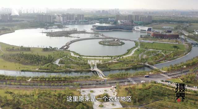 上海城南有片湖，仿佛一尾仙鱼落入凡间